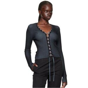 NWT Dion Lee Bichrome Cardigan